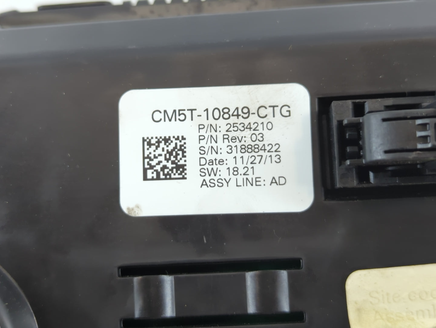 2013-2014 Ford Focus Instrument Cluster Speedometer Gauges P/N:CM5T-10849-CTG Fits Fits 2013 2014 OEM Used Auto Parts - Oemu