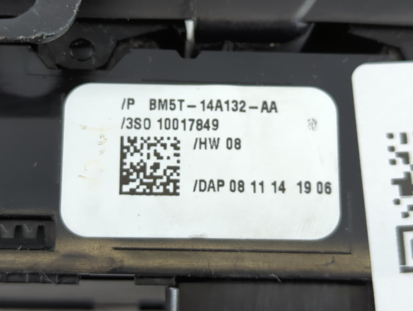 2012-2018 Ford Focus Master Power Window Switch Replacement Driver Side Left P/N:BM5T-14A132-AA Fits OEM Used Auto Parts - O