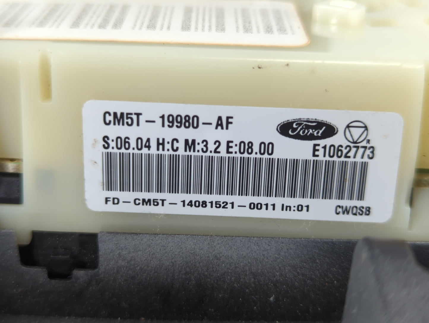 2013-2014 Ford Focus Climate Control Module Temperature AC/Heater Replacement P/N:CM5T-19980-AF Fits Fits 2013 2014 OEM Used