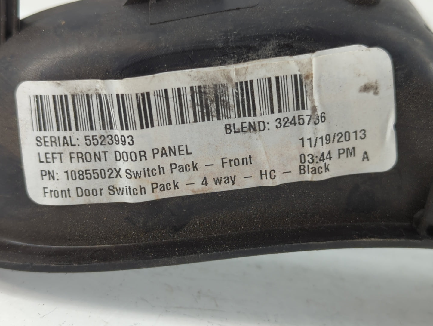 2012-2018 Ford Focus Master Power Window Switch Replacement Driver Side Left P/N:5523993 1085502X Fits OEM Used Auto Parts -