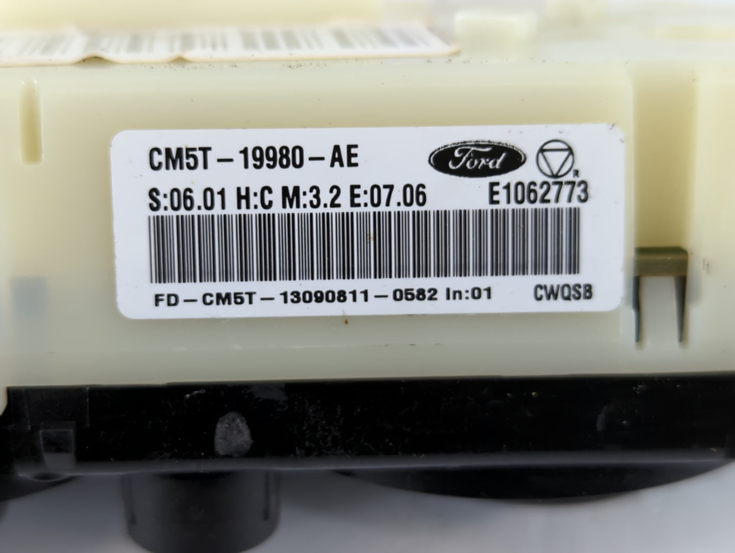 2013-2014 Ford Focus Climate Control Module Temperature AC/Heater Replacement P/N:CM5T-19980-AE Fits Fits 2013 2014 OEM Used