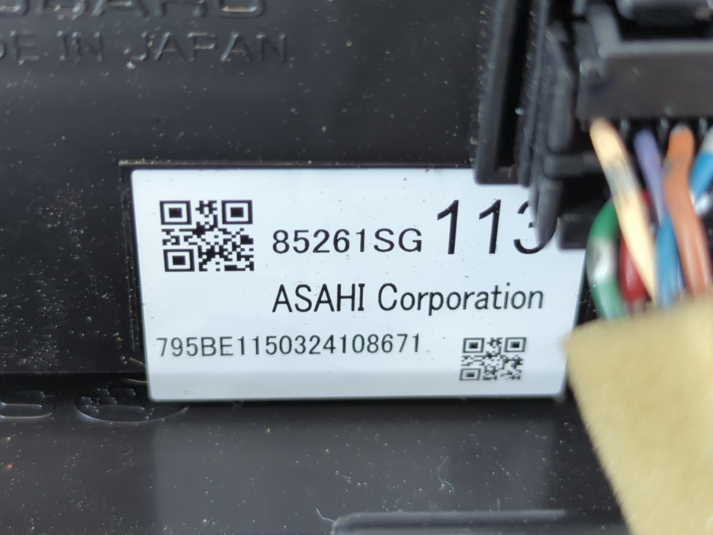 2013-2014 Ford Focus Radio AM FM Cd Player Receiver Replacement P/N:795BE1150324108671 85261SG Fits Fits 2013 2014 OEM Used 