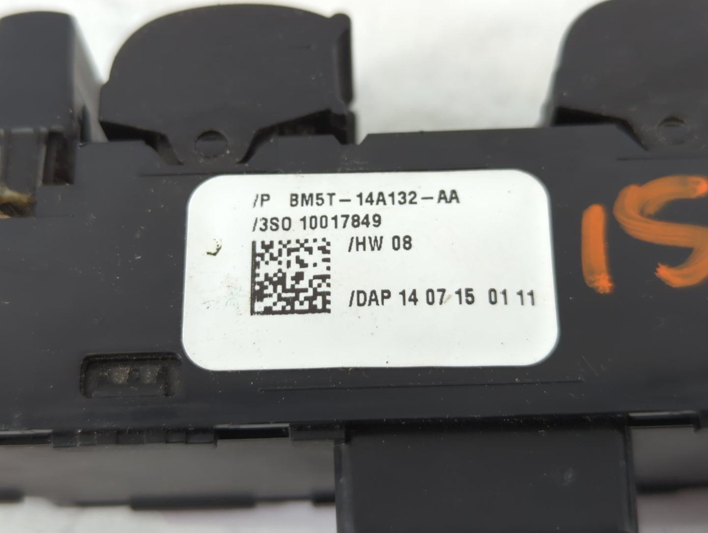2012-2018 Ford Focus Master Power Window Switch Replacement Driver Side Left P/N:BM5T-14A132-AA Fits OEM Used Auto Parts - O
