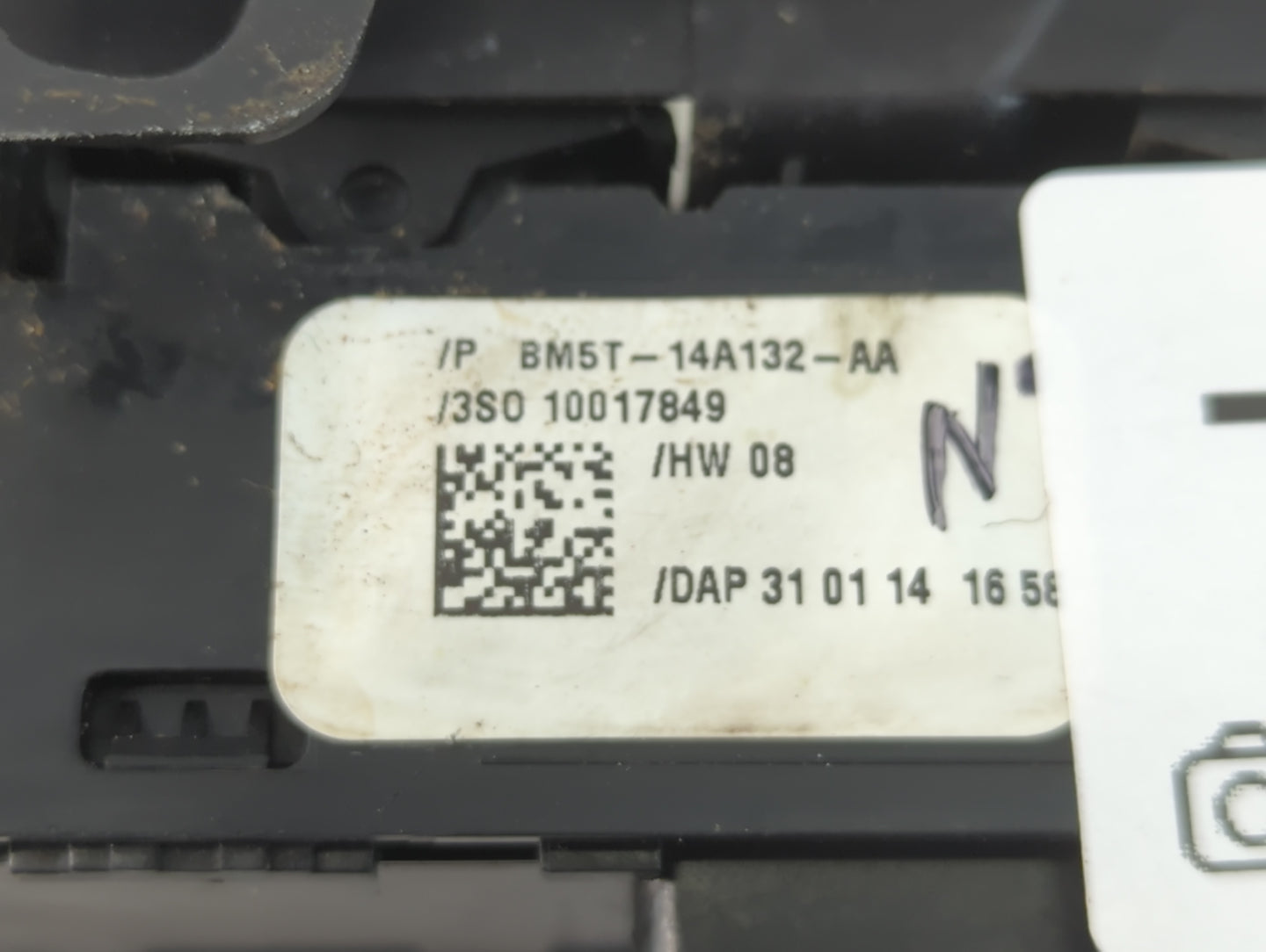 2012-2018 Ford Focus Master Power Window Switch Replacement Driver Side Left P/N:BM5T-14A132-AA Fits OEM Used Auto Parts - O