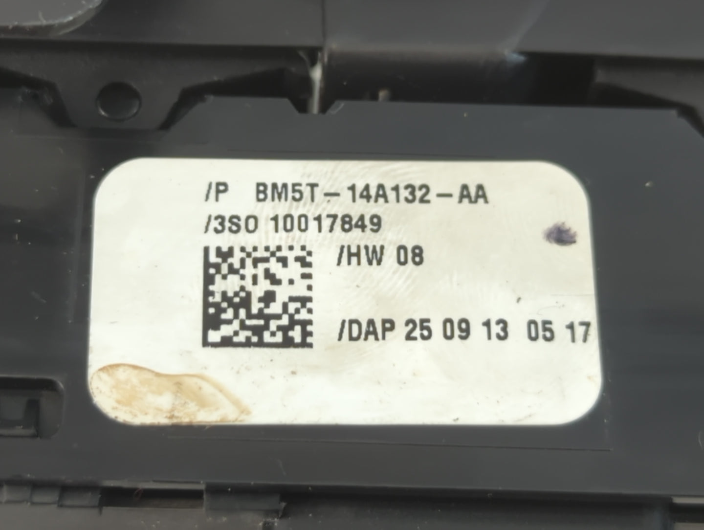 2012-2018 Ford Focus Master Power Window Switch Replacement Driver Side Left P/N:BM5T-14A132-AA Fits OEM Used Auto Parts - O