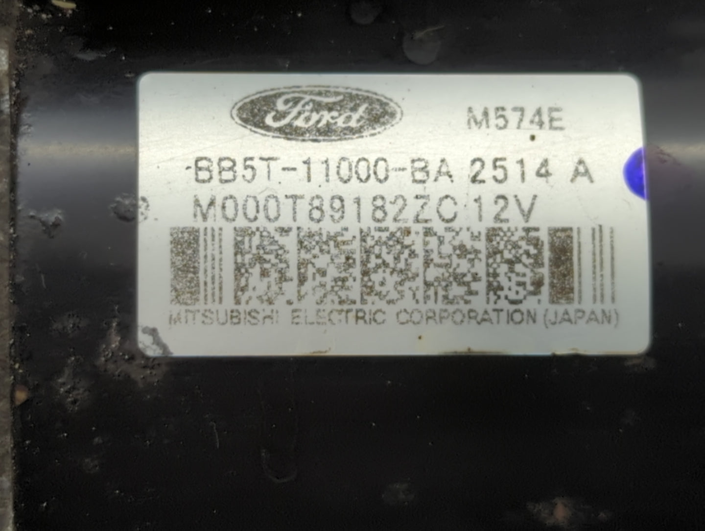2012-2018 Ford Focus Car Starter Motor Solenoid OEM P/N:M000T89182ZC BB5T-11000-BA Fits OEM Used Auto Parts - Oemusedautopar