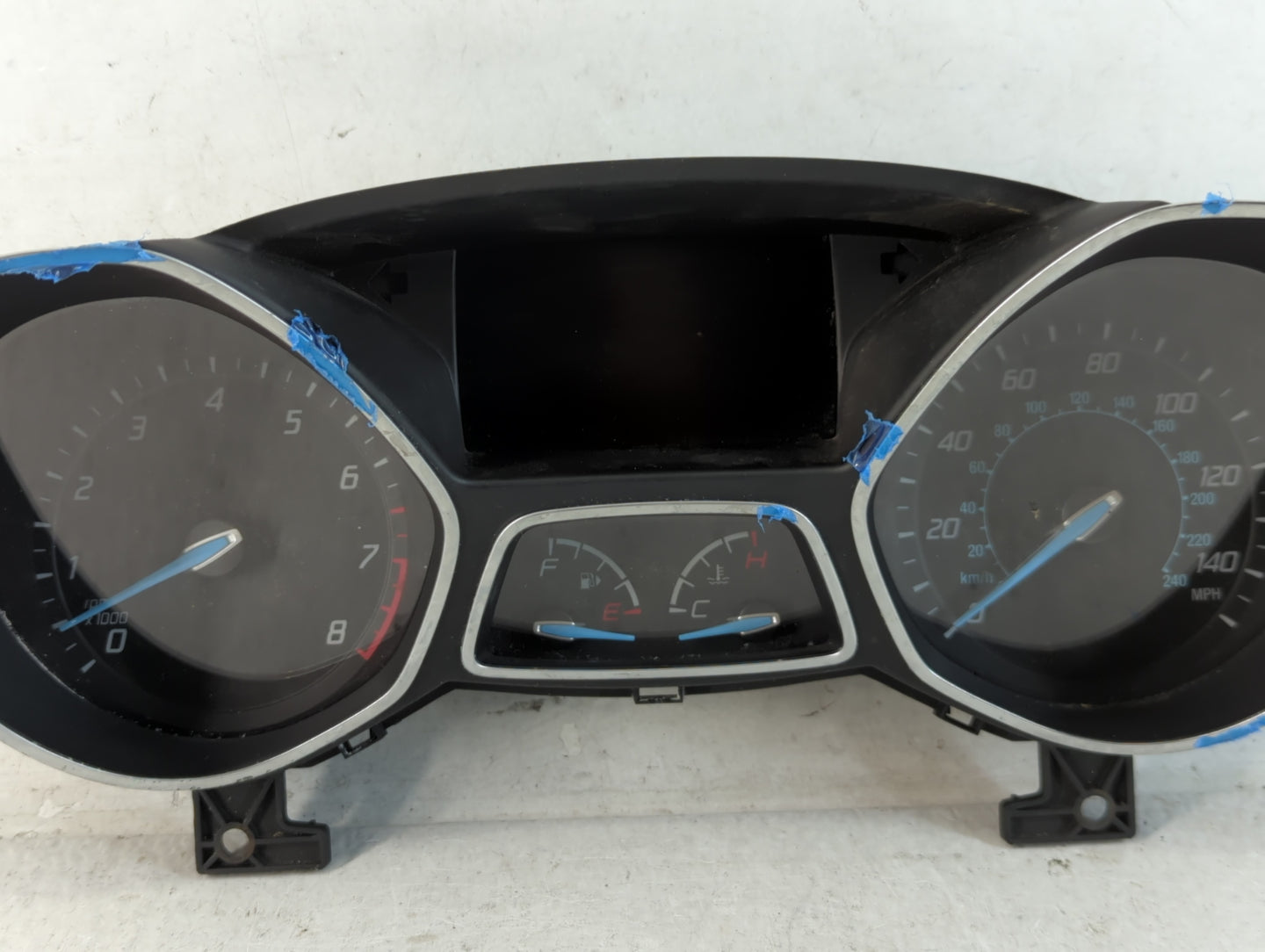 2013-2014 Ford Focus Instrument Cluster Speedometer Gauges P/N:CM5T-10849-CTF Fits Fits 2013 2014 OEM Used Auto Parts - Oemu