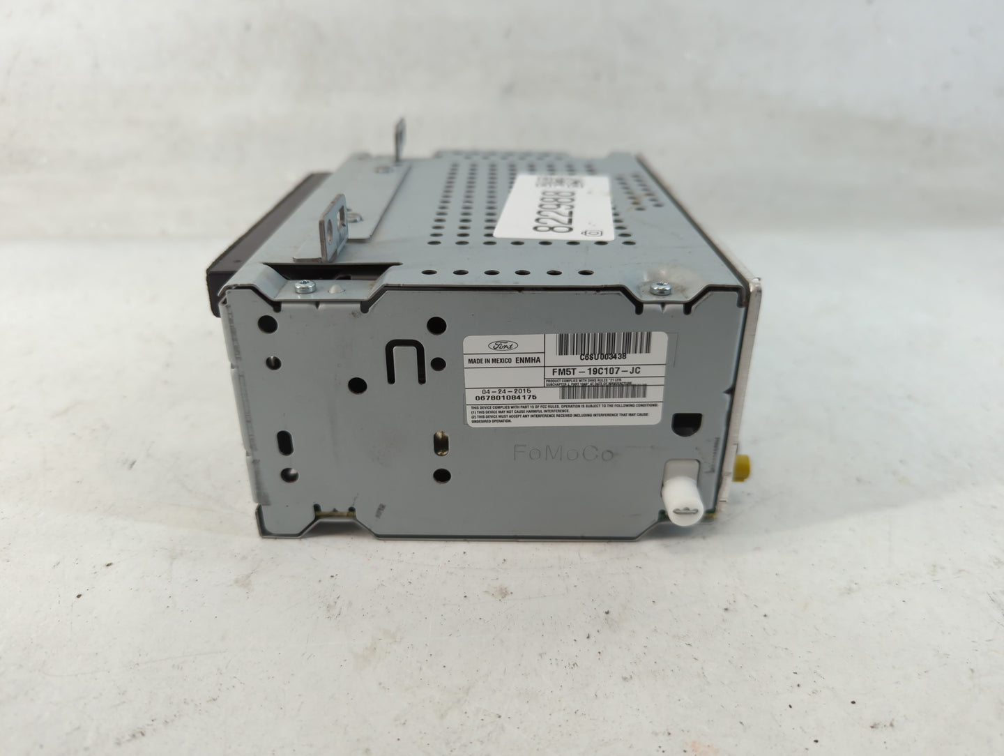 2012-2014 Ford Focus Radio AM FM Cd Player Receiver Replacement P/N:FM5T-19C107-JC Fits Fits 2012 2013 2014 OEM Used Auto Pa