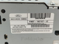 2012-2014 Ford Focus Radio AM FM Cd Player Receiver Replacement P/N:FM5T-19C107-JC Fits Fits 2012 2013 2014 OEM Used Auto Pa