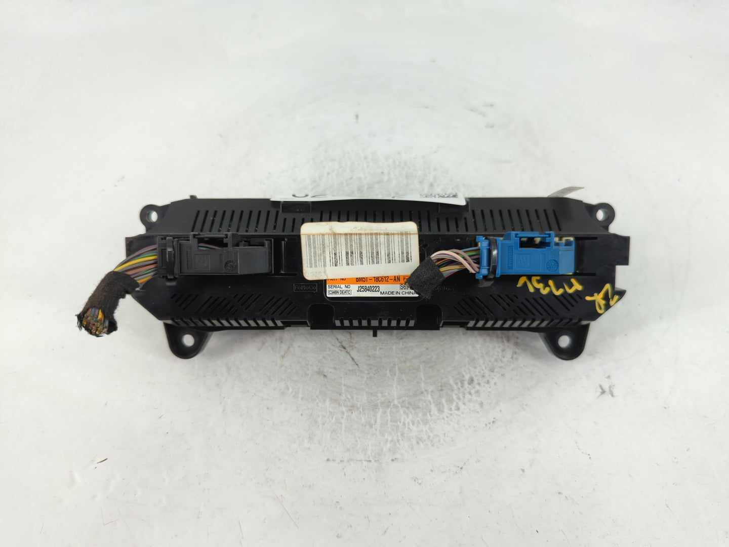 2014 Ford Focus Climate Control Module Temperature AC/Heater Replacement P/N:BM51-18C612-AN Fits OEM Used Auto Parts - Oemus