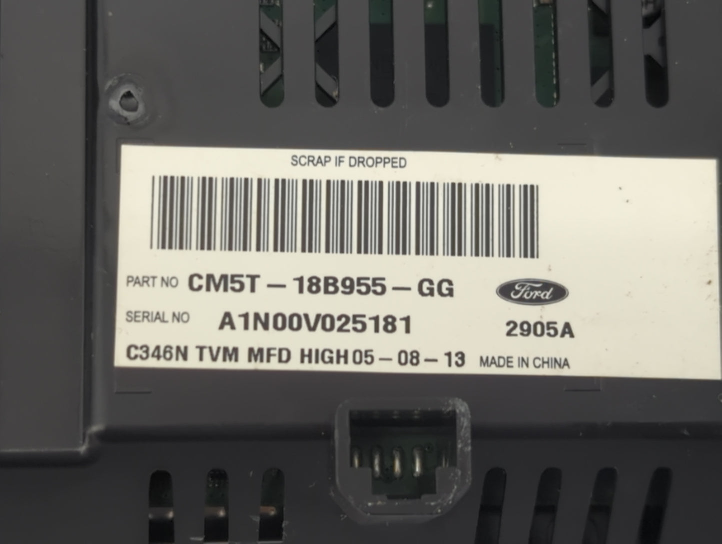 2014-2014 Ford Focus Information Display Screen - Oemusedautoparts1.com