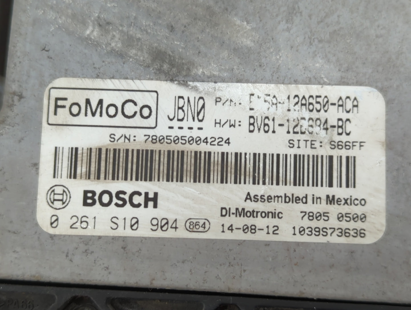 2013-2018 Ford Focus PCM Engine Control Computer ECU ECM PCU OEM P/N:BV61-12B684-BC Fits Fits 2013 2014 2015 2016 2017 2018 