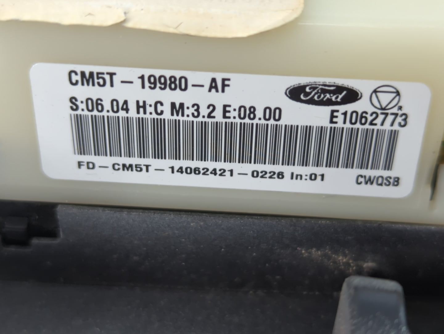 2013-2014 Ford Focus Climate Control Module Temperature AC/Heater Replacement P/N:CM5T-19980-AF Fits Fits 2013 2014 OEM Used