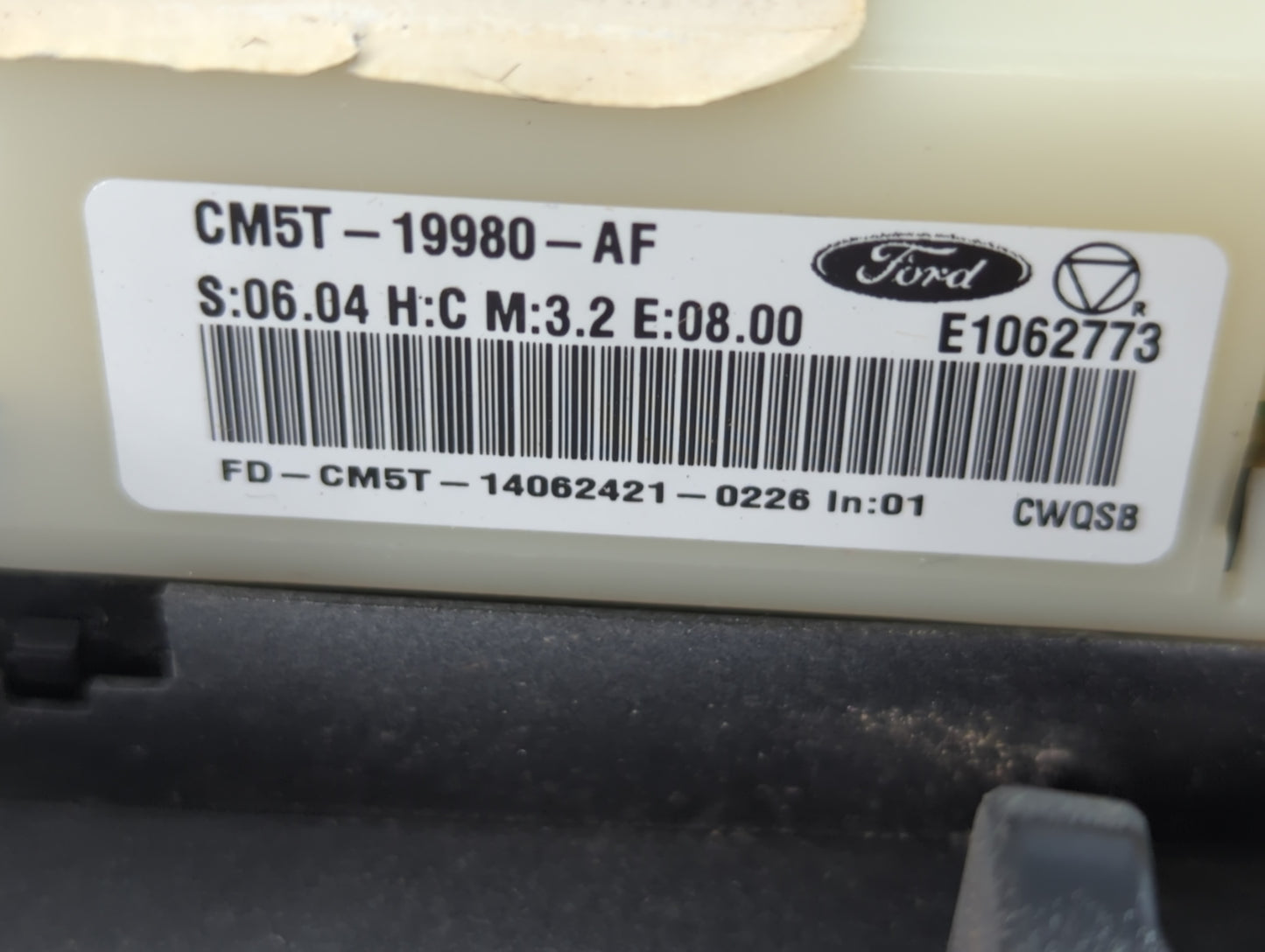2013-2014 Ford Focus Climate Control Module Temperature AC/Heater Replacement P/N:CM5T-19980-AF Fits Fits 2013 2014 OEM Used