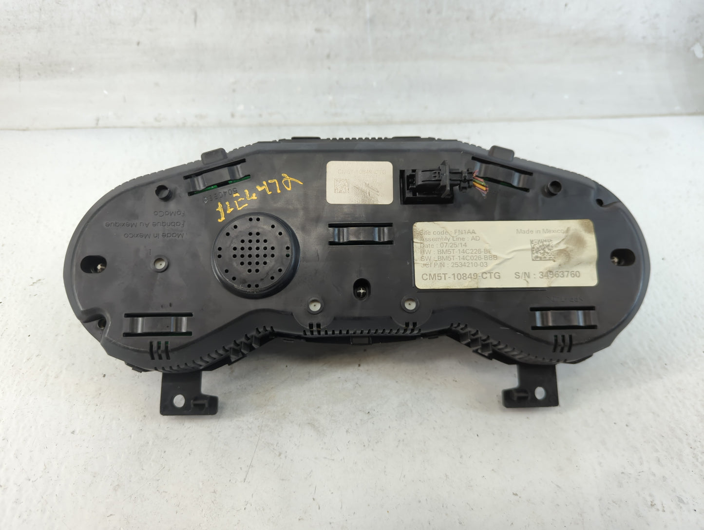2013-2014 Ford Focus Instrument Cluster Speedometer Gauges P/N:BM5T-14C226-BE Fits Fits 2013 2014 OEM Used Auto Parts - Oemu