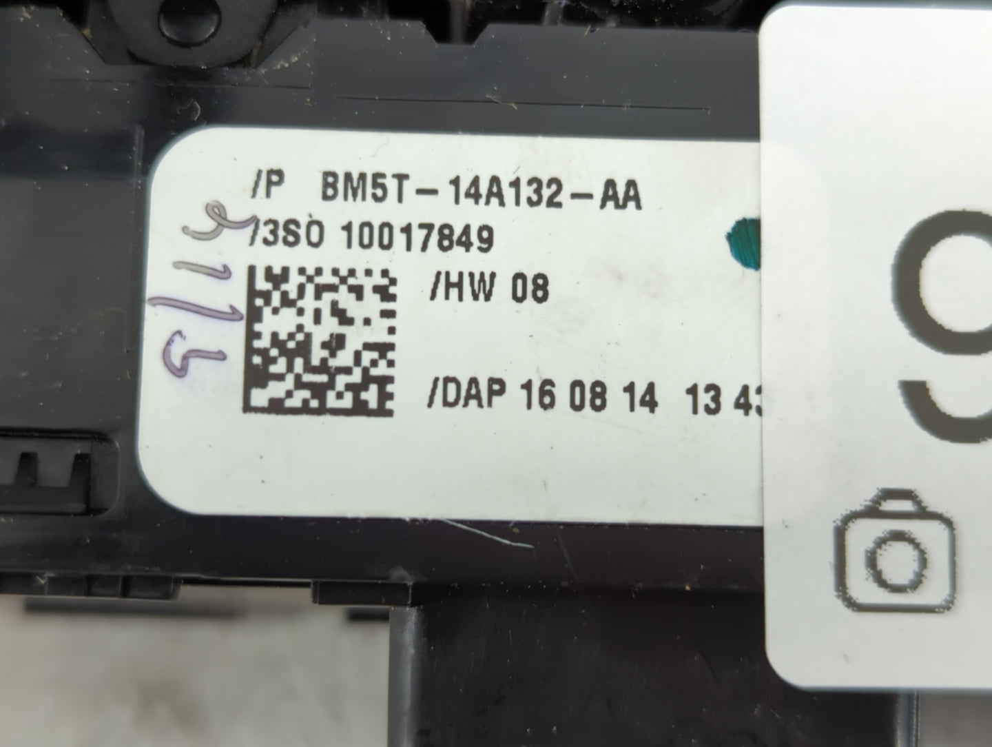 2012-2018 Ford Focus Master Power Window Switch Replacement Driver Side Left P/N:BM5T-14A132-AA Fits OEM Used Auto Parts - O
