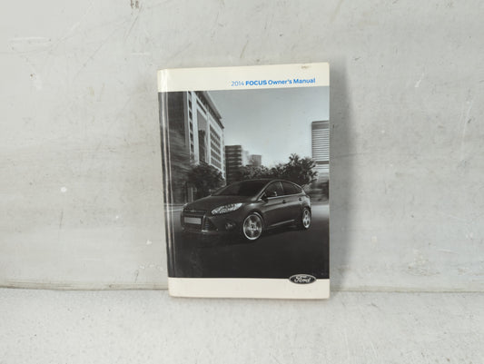 2014 Ford Focus Owners Manual Book Guide P/N:EM5J 19A321 AA OEM Used Auto Parts