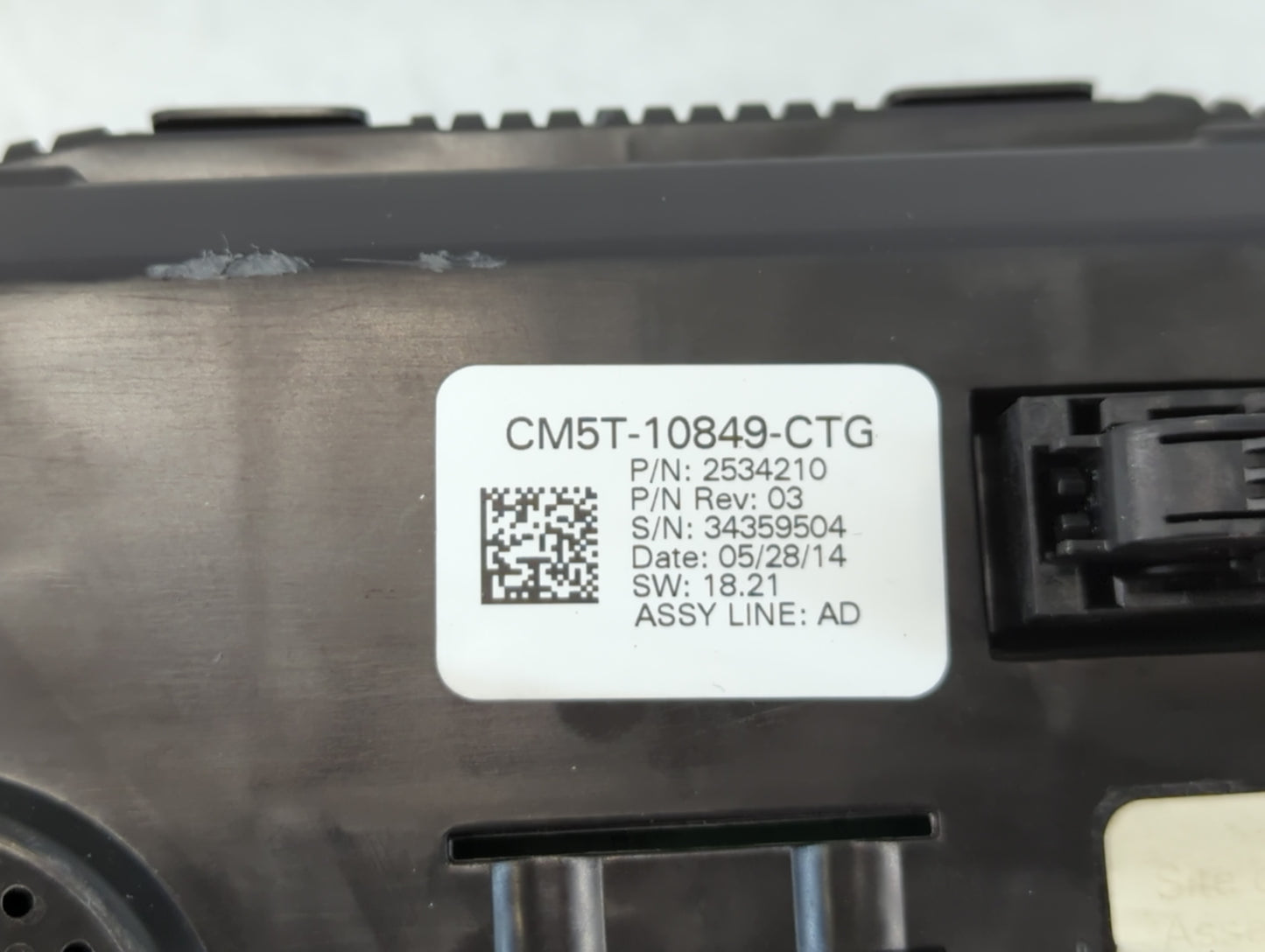 2014 Ford Focus Instrument Cluster Speedometer Gauges Fits OEM Used Auto Parts - Oemusedautoparts1.com