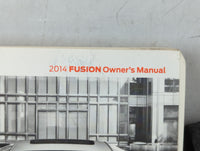 2014 Ford Fusion Owners Manual Book Guide P/N:EE5J 19A321 AA OEM Used Auto Parts - Oemusedautoparts1.com