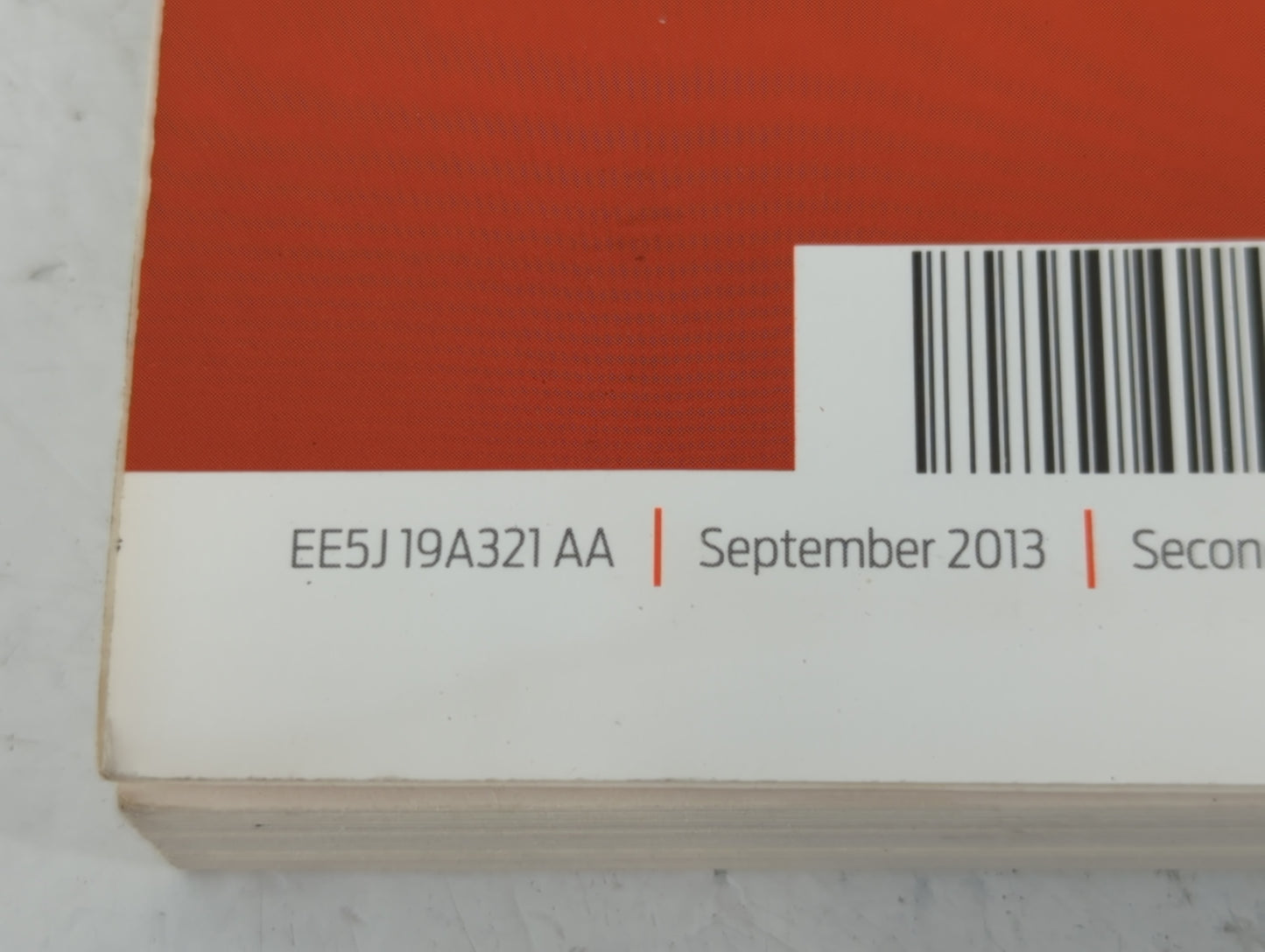 2014 Ford Fusion Owners Manual Book Guide P/N:EE5J 19A321 AA OEM Used Auto Parts - Oemusedautoparts1.com