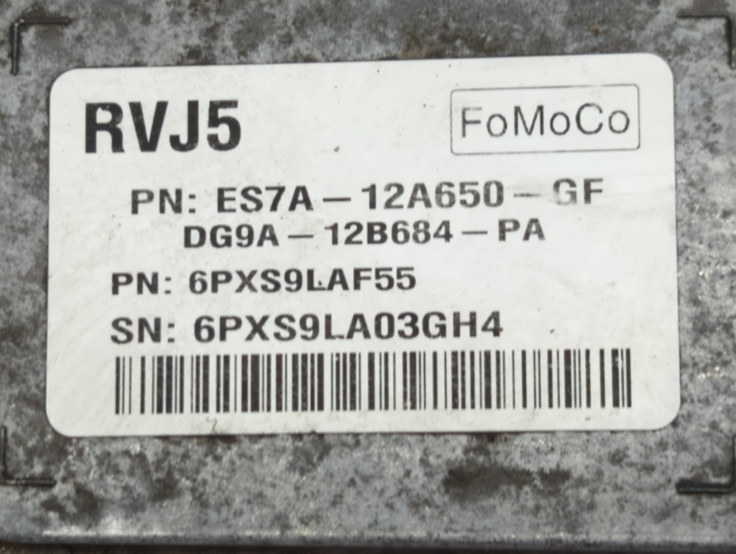 2014-2016 Ford Fusion PCM Engine Control Computer ECU ECM PCU OEM Fits Fits 2014 2015 2016 OEM Used Auto Parts - Oemusedauto