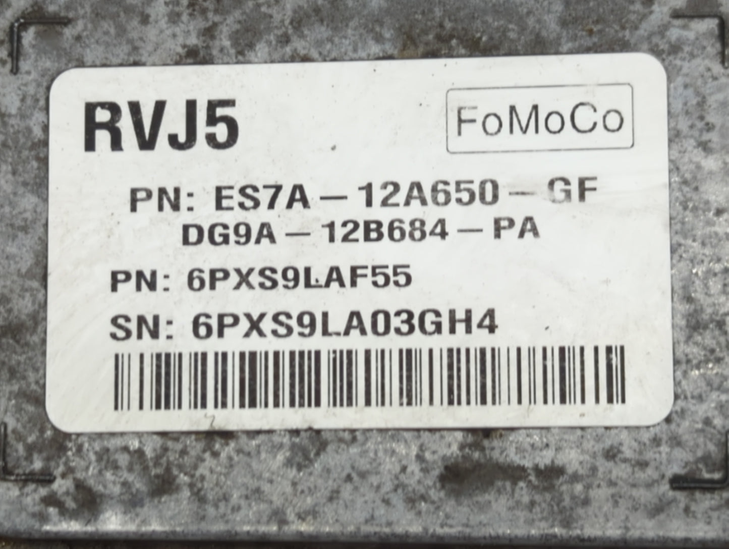 2014-2016 Ford Fusion PCM Engine Control Computer ECU ECM PCU OEM Fits Fits 2014 2015 2016 OEM Used Auto Parts - Oemusedauto