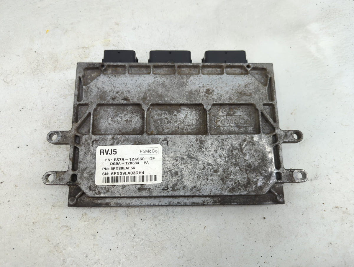 2014-2016 Ford Fusion PCM Engine Control Computer ECU ECM PCU OEM P/N:ES7A-12A650-GF DG9A-12B684-PA Fits Fits 2014 2015 2016