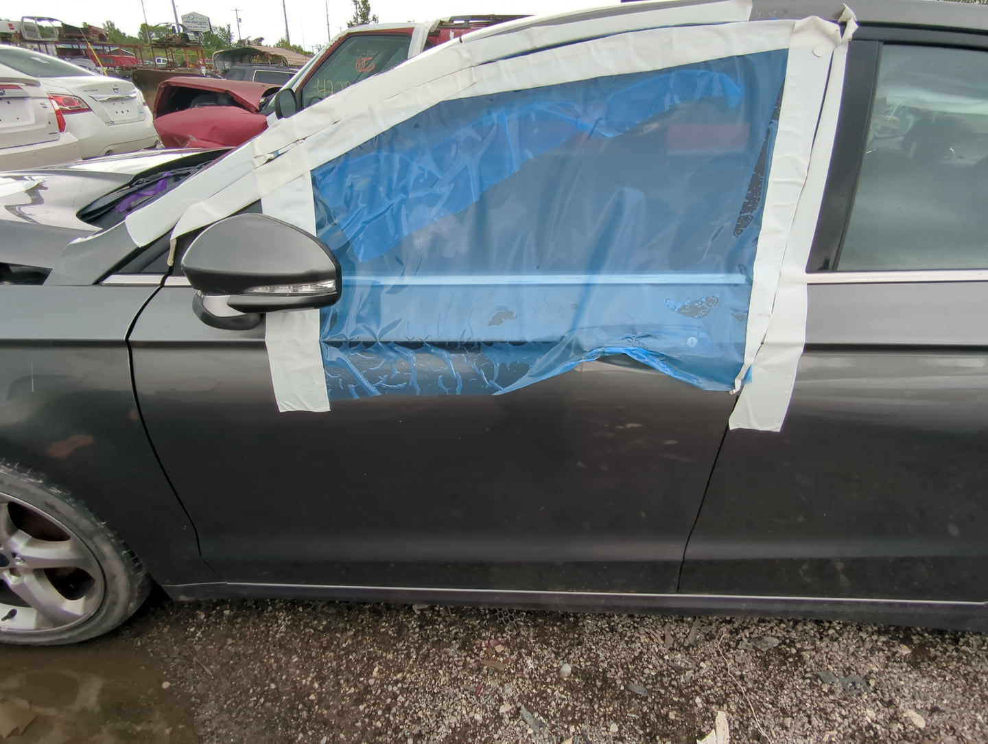 2013-2020 Ford Fusion Driver Front Door Oem - Oemusedautoparts1.com