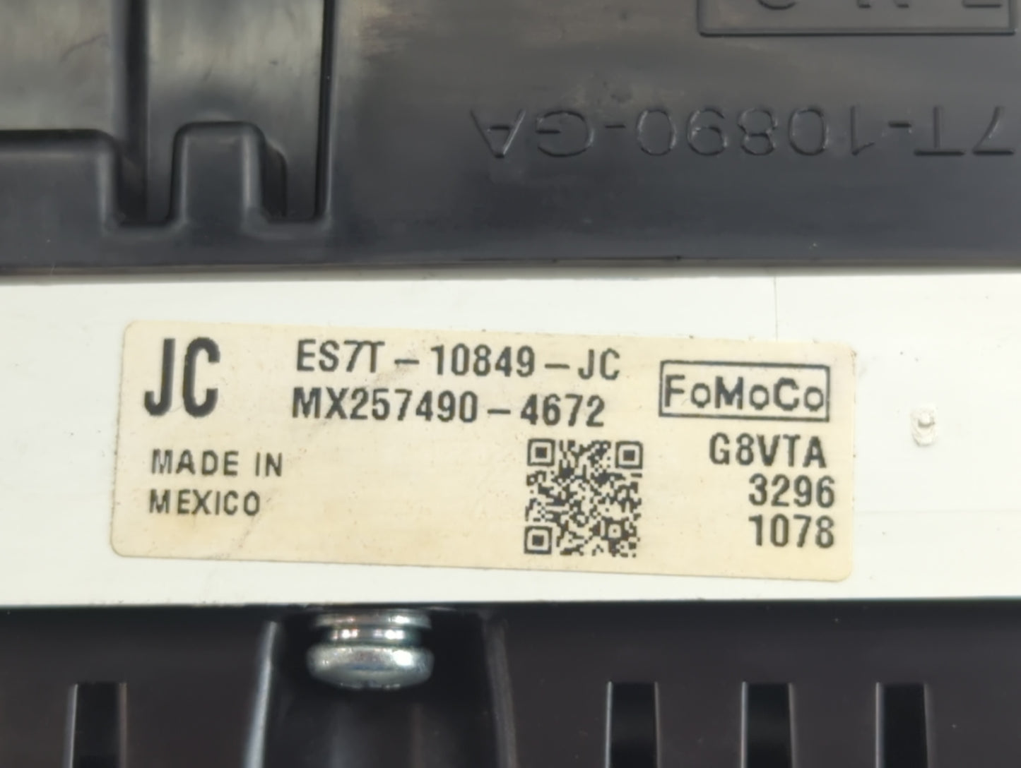 2014 Ford Fusion Instrument Cluster Speedometer Gauges P/N:ES7T-10849-JD ES7T-10849-JC Fits OEM Used Auto Parts - Oemusedaut