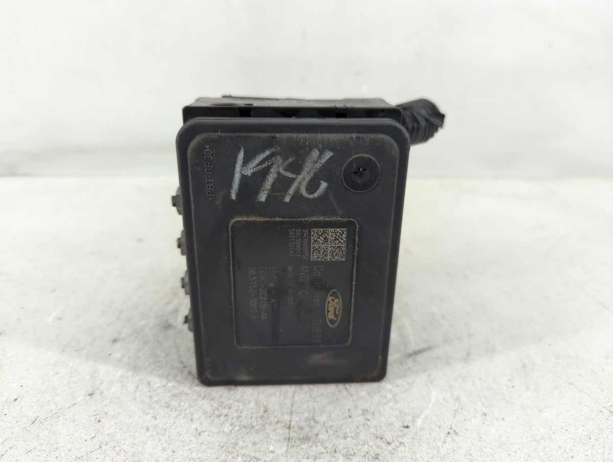 2014-2016 Ford Fusion Anti-Lock Brake ABS Pump Module Actuator OEM P/N:EG9C-2C405-AC Fits Fits 2014 2015 2016 OEM Used Auto 