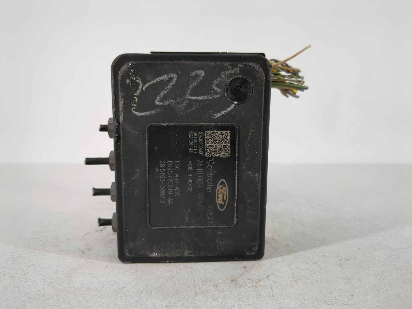 2014-2016 Ford Fusion ABS Pump Control Module Replacement P/N:EG9C-2C405-AC Fits Fits 2014 2015 2016 OEM Used Auto Parts - O