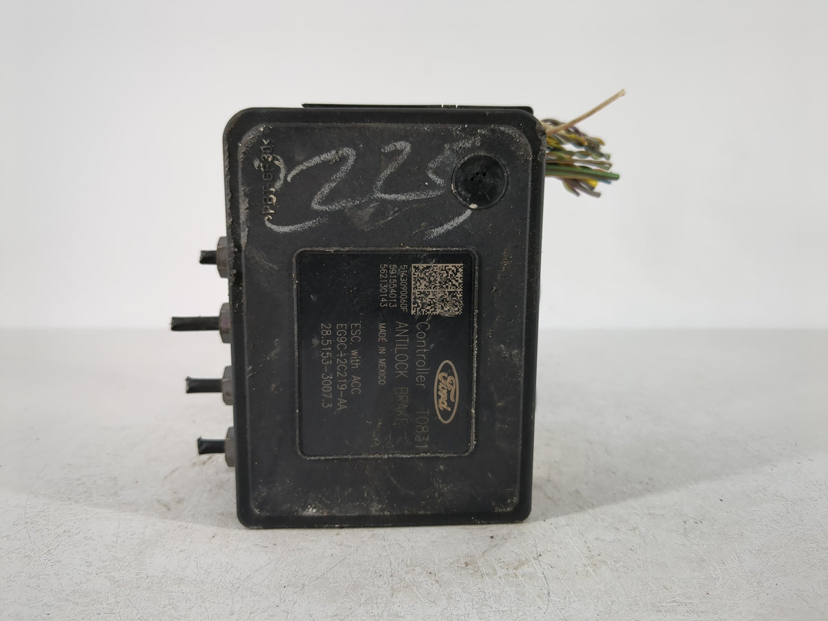 2014-2016 Ford Fusion Anti-Lock Brake ABS Pump Module Actuator OEM P/N:EG9C-2C405-AC Fits Fits 2014 2015 2016 OEM Used Auto 