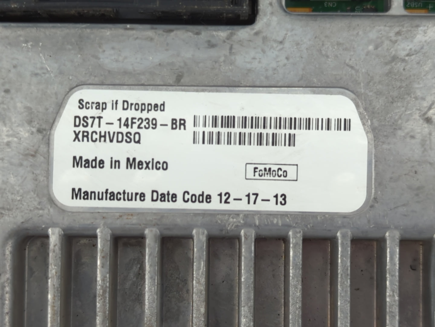 2017-2020 Ford Fusion PCM Engine Control Computer ECU ECM PCU OEM P/N:DS7T-14F239-BR Fits Fits 2016 2017 2018 2019 2020 OEM 