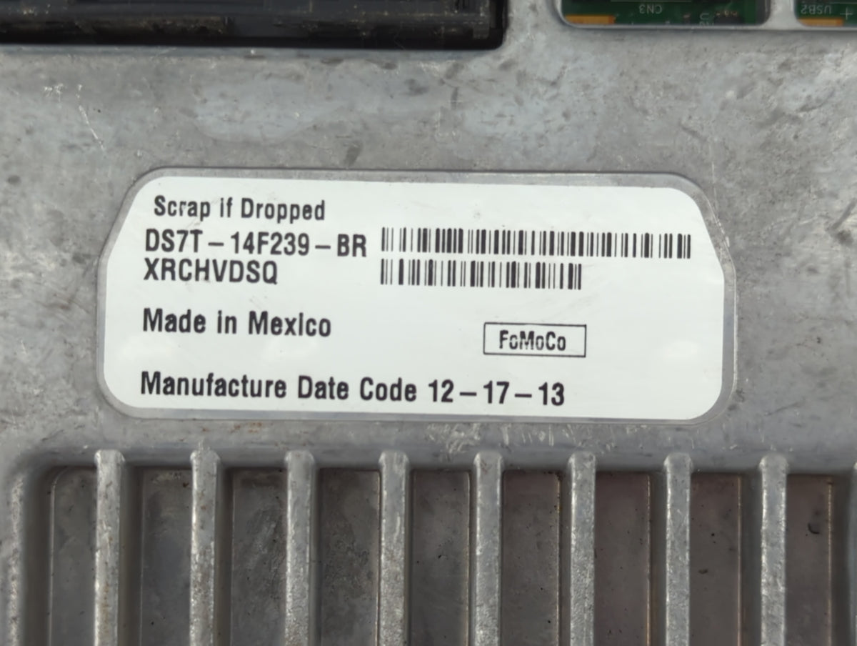 2017-2020 Ford Fusion PCM Engine Control Computer ECU ECM PCU OEM P/N:DS7T-14F239-BR Fits 2016 2017 2018 2019 2020 OEM Used 