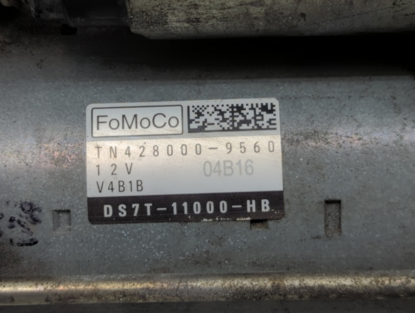 2013-2016 Ford Fusion Car Starter Motor Solenoid OEM P/N:DS7T-11000-HB Fits Fits 2013 2014 2015 2016 OEM Used Auto Parts - O