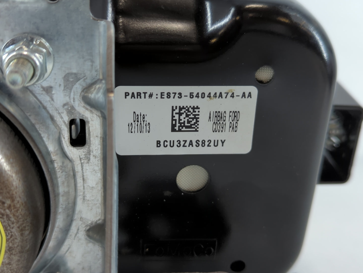 2014 Ford Fusion Air Bag Passenger Right Dashboard OEM P/N:ES73-54044A74-AA Fits OEM Used Auto Parts - Oemusedautoparts1.com