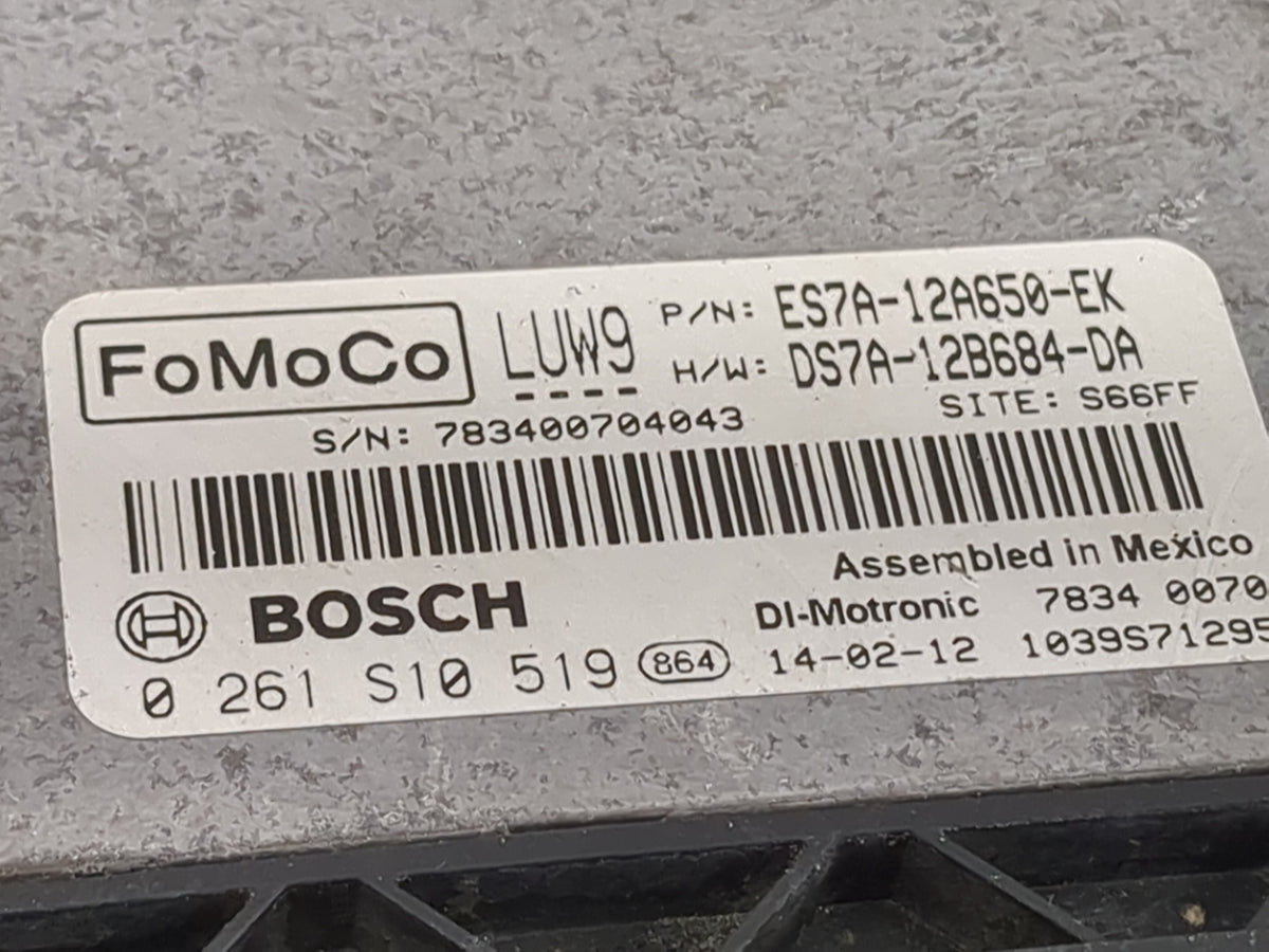 2014-2016 Ford Fusion PCM Engine Control Computer ECU ECM PCU OEM P/N:ES7A-12A650-EK DS7A-12B684-DA Fits Fits 2014 2015 2016