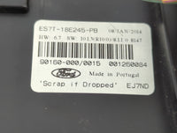 2014-2015 Ford Fusion Radio AM FM Cd Player Receiver Replacement P/N:ES7T-18E245-PB Fits Fits 2014 2015 OEM Used Auto Parts 
