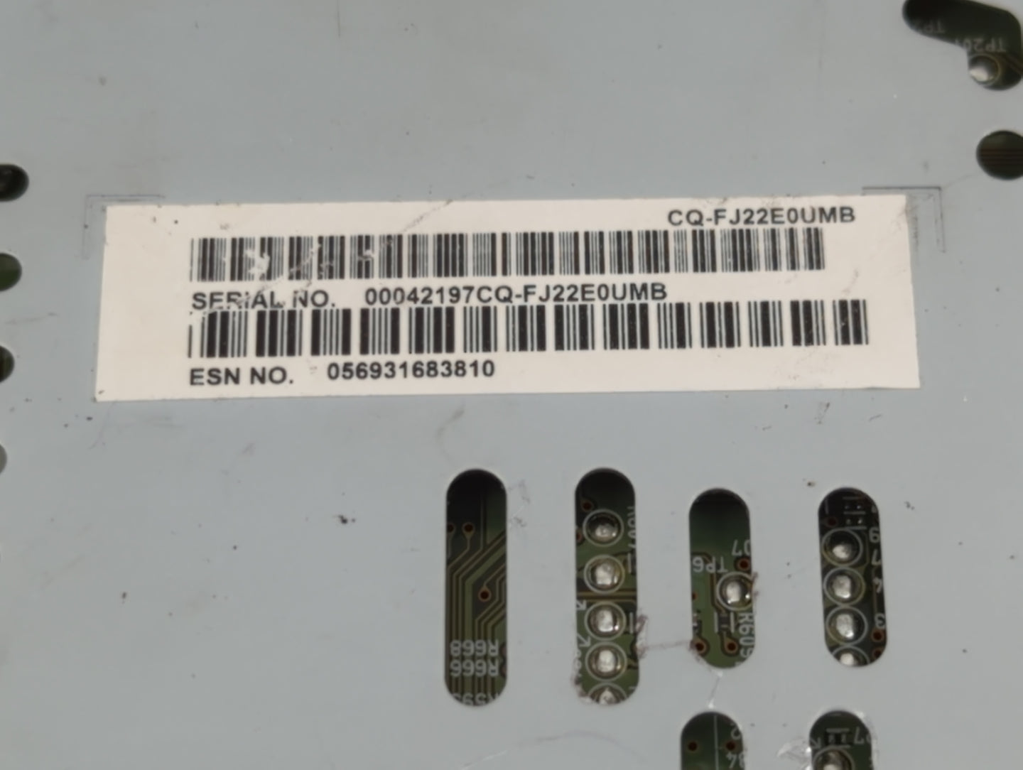 2013-2015 Ford Fusion Radio AM FM Cd Player Receiver Replacement Fits Fits 2013 2014 2015 OEM Used Auto Parts - Oemusedautop