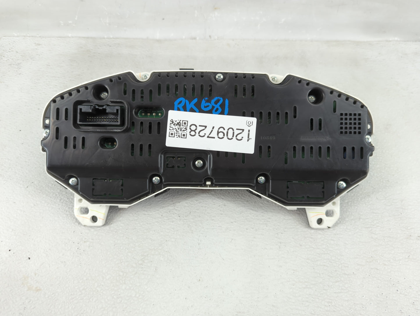 2014 Ford Fusion Instrument Cluster Speedometer Gauges P/N:ES7T-10849-LD Fits OEM Used Auto Parts - Oemusedautoparts1.com
