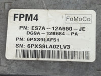 2014-2016 Ford Fusion PCM Engine Control Computer ECU ECM PCU OEM P/N:ES7A-12A650-JE Fits Fits 2014 2015 2016 OEM Used Auto 