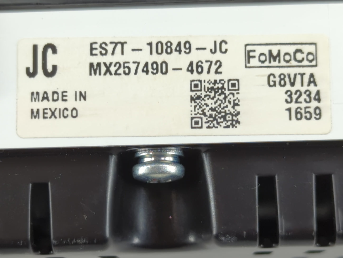 2014 Ford Fusion Instrument Cluster Speedometer Gauges P/N:MX257490-4672 ES7T-10849-JC Fits OEM Used Auto Parts - Oemusedaut