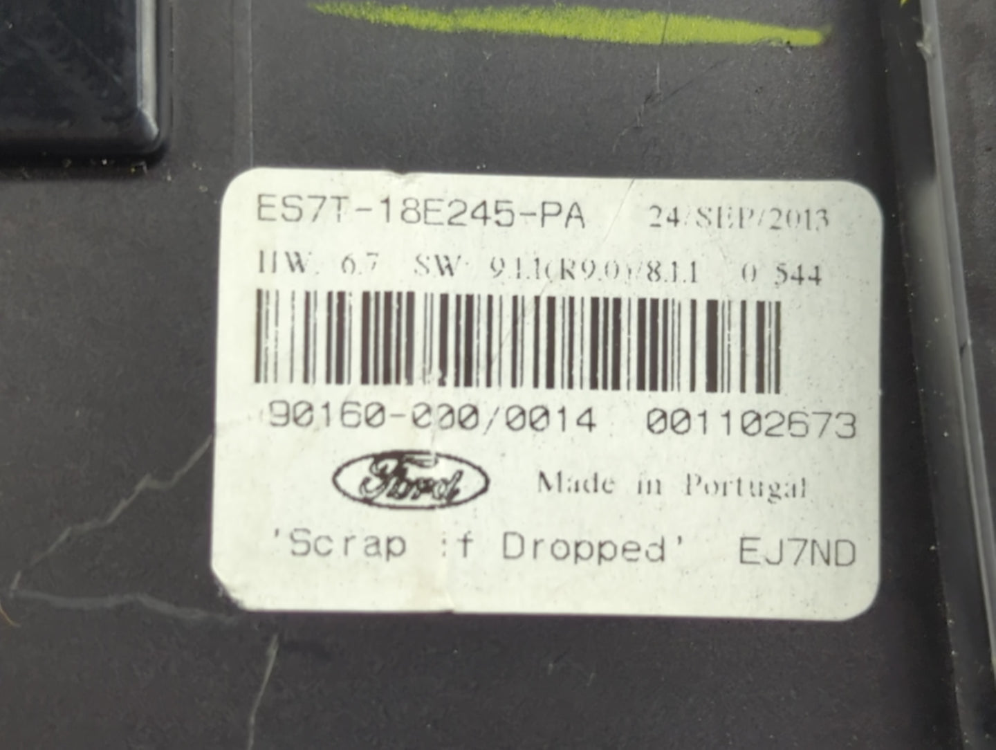 2014-2015 Ford Fusion Radio Control Panel - Oemusedautoparts1.com
