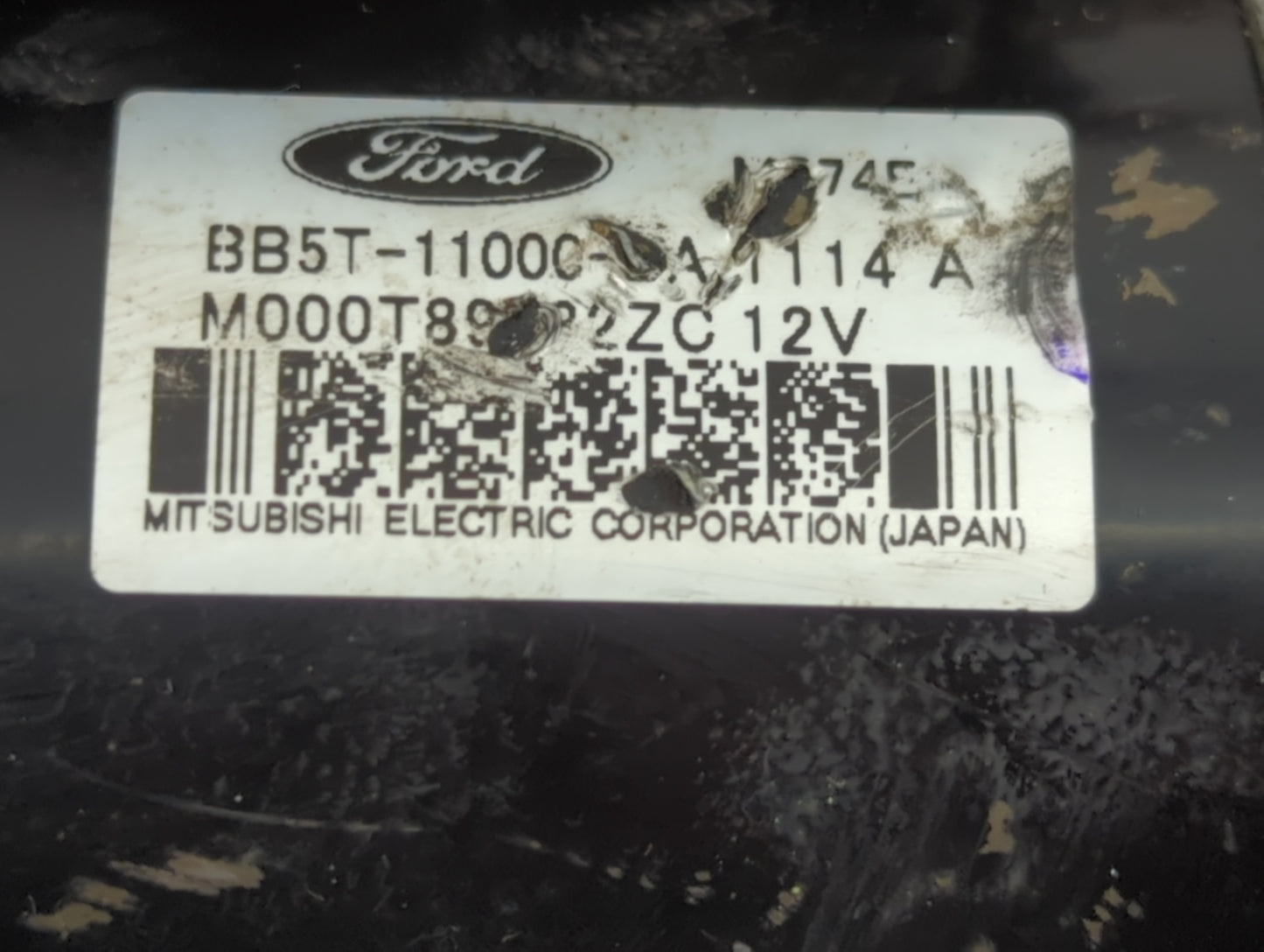 2013-2020 Ford Fusion Car Starter Motor Solenoid OEM Fits Fits 2012 2013 2014 2015 2016 2017 2018 2019 2020 OEM Used Auto Pa