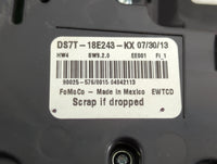 2014-2014 Ford Fusion Radio Control Panel - Oemusedautoparts1.com