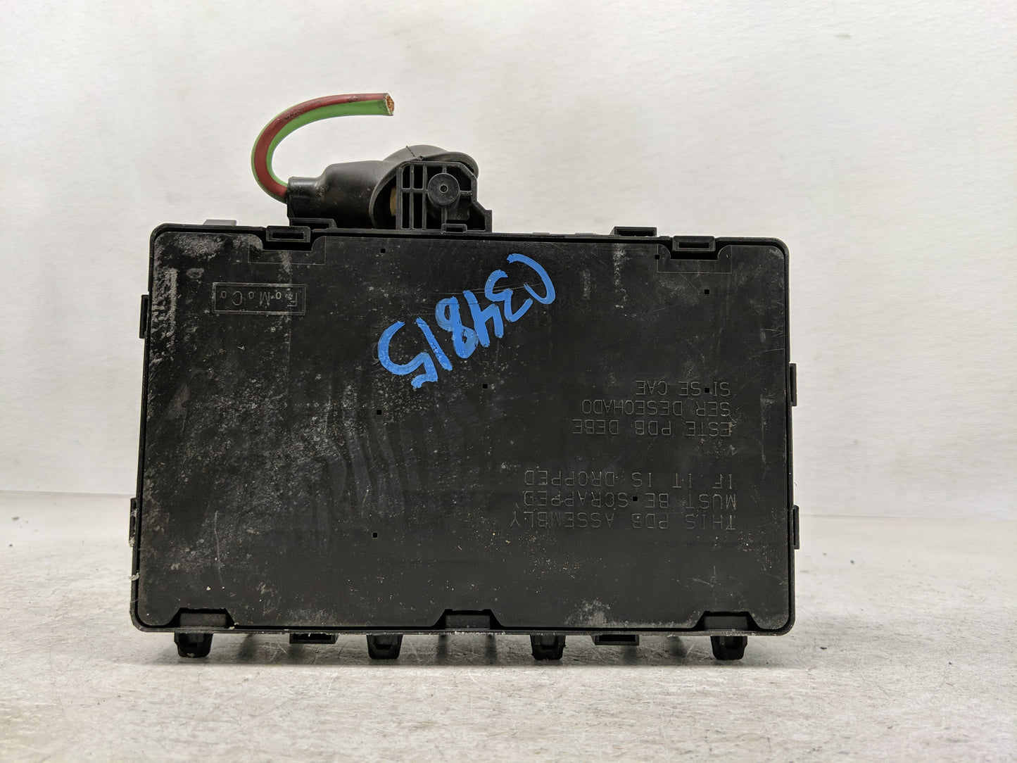 2013-2014 Ford Fusion Fusebox Fuse Box Panel Relay Module P/N:DG9T14A067BF Fits Fits 2013 2014 OEM Used Auto Parts - Oemused