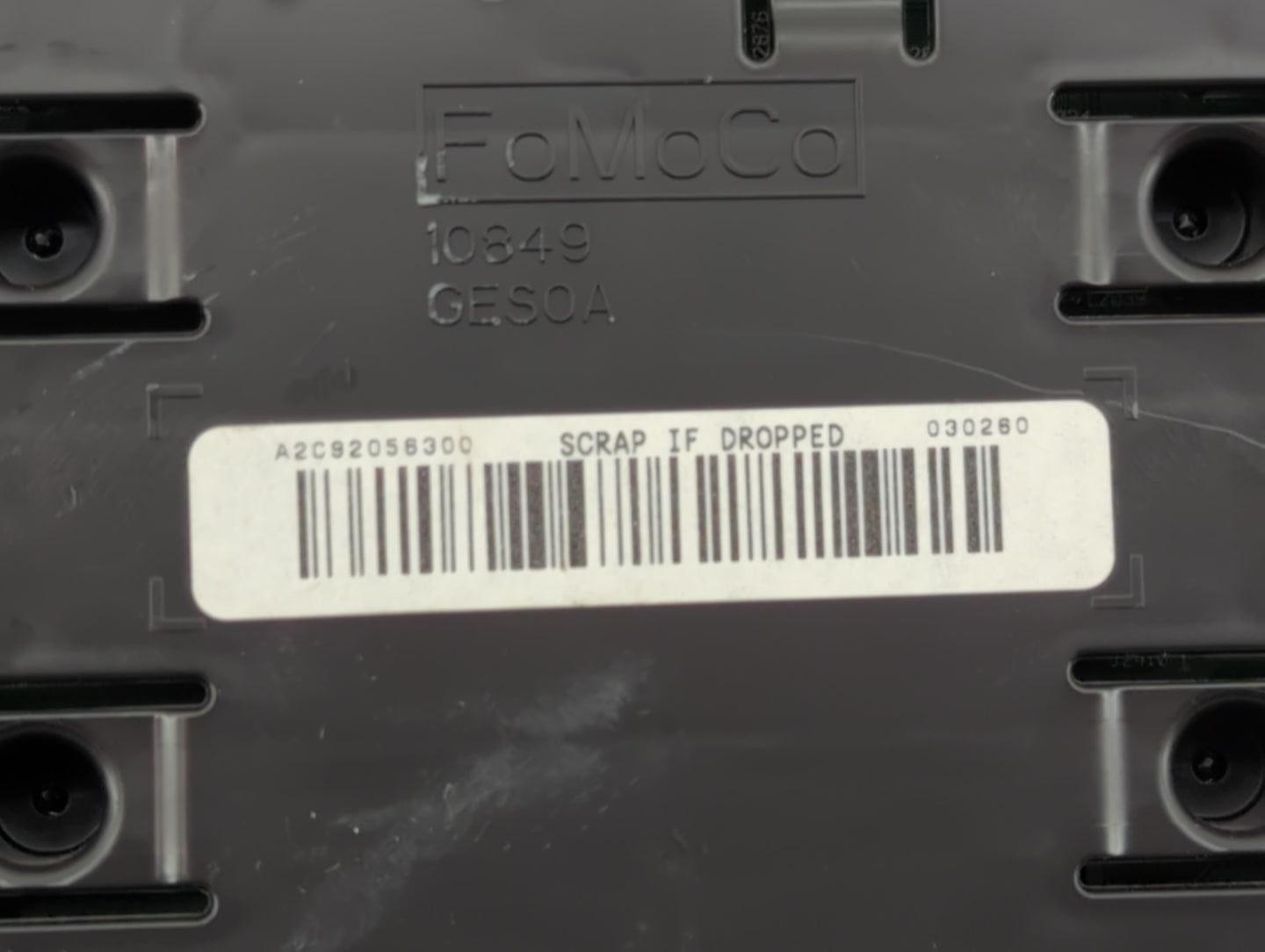 2014-2015 Ford Fusion Instrument Cluster Speedometer Gauges Fits Fits 2014 2015 OEM Used Auto Parts - Oemusedautoparts1.com