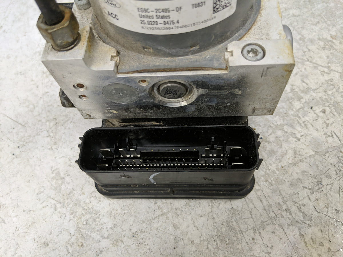 2014-2016 Ford Fusion Anti-Lock Brake ABS Pump Module Actuator OEM P/N:EG9C-2C405-DF Fits Fits 2014 2015 2016 OEM Used Auto 
