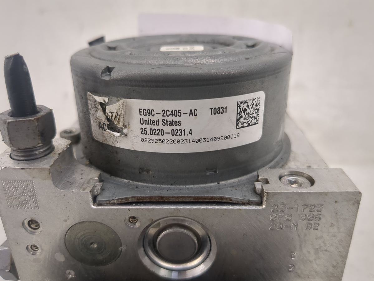 2014-2016 Ford Fusion Anti-Lock Brake ABS Pump Module Actuator OEM P/N:EG9C-2C405-AC EG9C-2C219-AA Fits Fits 2014 2015 2016 