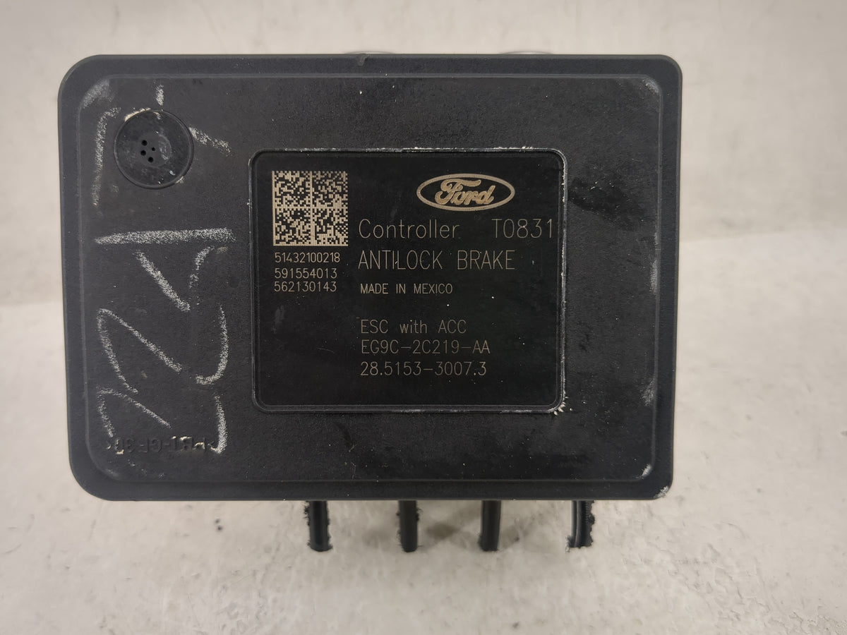 2014-2016 Ford Fusion Anti-Lock Brake ABS Pump Module Actuator OEM P/N:EG9C-2C405-AC EG9C-2C219-AA Fits Fits 2014 2015 2016 